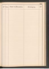 k.k. naturhistorisches Hofmuseum, Protokollbuch Intendanzakten 1883-1885, Seite 237